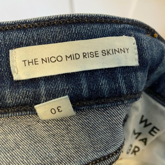Denim Forum | The Nico Midrise Skinny Jeans - Picture 3 of 3